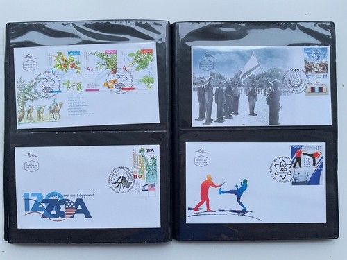Israel 2016-2017 FDC Collection - 51 First Day Covers + Album - Israeli Stamps - Picture 10 of 17