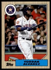 2022 TOPPS ARCHIVES - #298 YORDAN ALVAREZ HOUSTON ASTROS