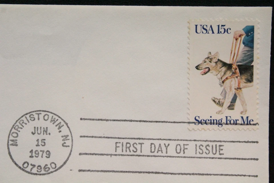 USPS FDC #1787 1979 15¢ Seeing Eye Dog ArtCraft ST755 - Image 2 of 3