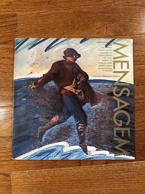 MENSAGEM- FERNANDO PESSOA- VA- 1986 Vinyl Gatefold LP Brazil EX-/EX/TESTED