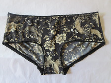 NATORI WOMEN'S BRIEF PANTY 156051, SMALL, FLORAL BLACK, NWOT