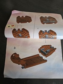 LEGO Set 6285 Manual Instructions ONLY Black Seas Barracuda 1989