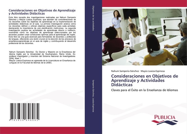Consideraciones En Objetivos De Aprendizaje Y Actividades DidáCticas Nahum Sampe-image