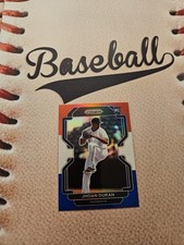 2022 Panini Prizm - Jhoan Duran #30 Red White & Blue Prizm (RC)