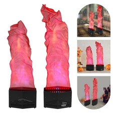 130W RGB 3in1 LED Fake Fire Light Stage DJ 3D Fake Flame Light Lamp Effect