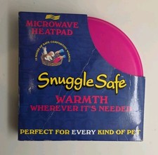 SNUGGLE SAFE Original Pet Heating Pad Microwave Warming SnuggleSafe NEW