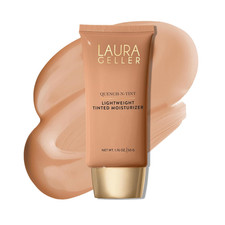 Laura Geller Quench-n-Tint Tinted Moisturizer 04 Medium Hyaluronic Acid Glow New
