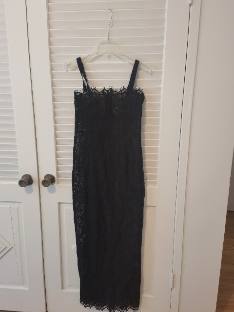 NEW HELSA the Column Lace Dress in Black Size M $420 | eBay NEW HELSA the Column Lace Dress in Black Size M $420 | eBay