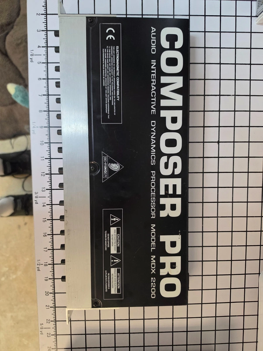 Behringer Composer Pro Mdx2200 for sale | eBay