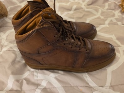 Thursday Boot Brown Leather High Top Sneakers Men's 12.5 