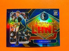2020-21 Donruss Optic Express Lane Purple Prizm Luka Doncic #13 Dallas Mavericks
