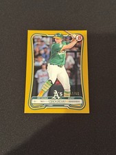 2026 Bowman Baseball Nick Kurtz #10 Gold Parallel /50 Oakland Athletics
