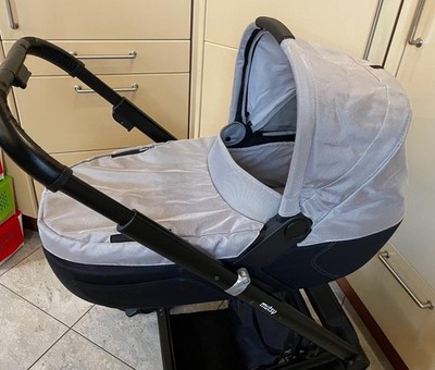 Mutsy iGo 2in1 Kinderwagen Buggy Geschwisterboard hellgrau