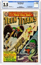 Teen Titans #1 CGC 2.5 1966 1994805004
