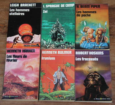 DIE MASKE - SCIENCE-FICTION - SET MIT 6 BÜCHERN - DIE STELLAREN MÄNNER - 1974-79