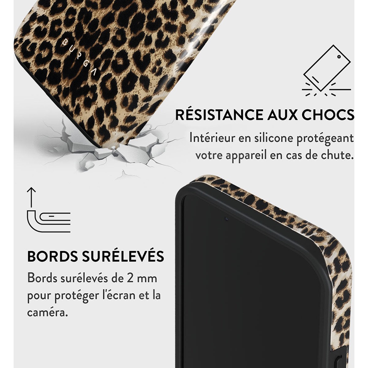 Coque iPhone 15 Plus antichoc Modèle Player housse de protection rigide
