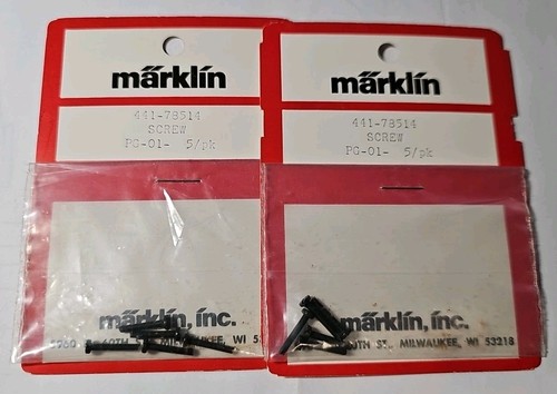 2 x Marklin escala HO 78514 785140 tornillo acero 2,0 X12,0 mm para locos (5/paquete) nuevo de stock | Zustand: New