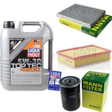 INSPEKTIONSKIT FILTER LIQUI MOLY ÖL 5L 5W-30 für VW Polo Variant 6KV5 1.9 TDI