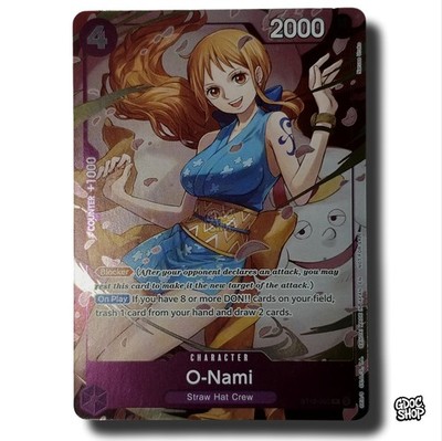 One Piece Card Game O-Nami ST18-002 Heroines Campaign Dash Pack Promo