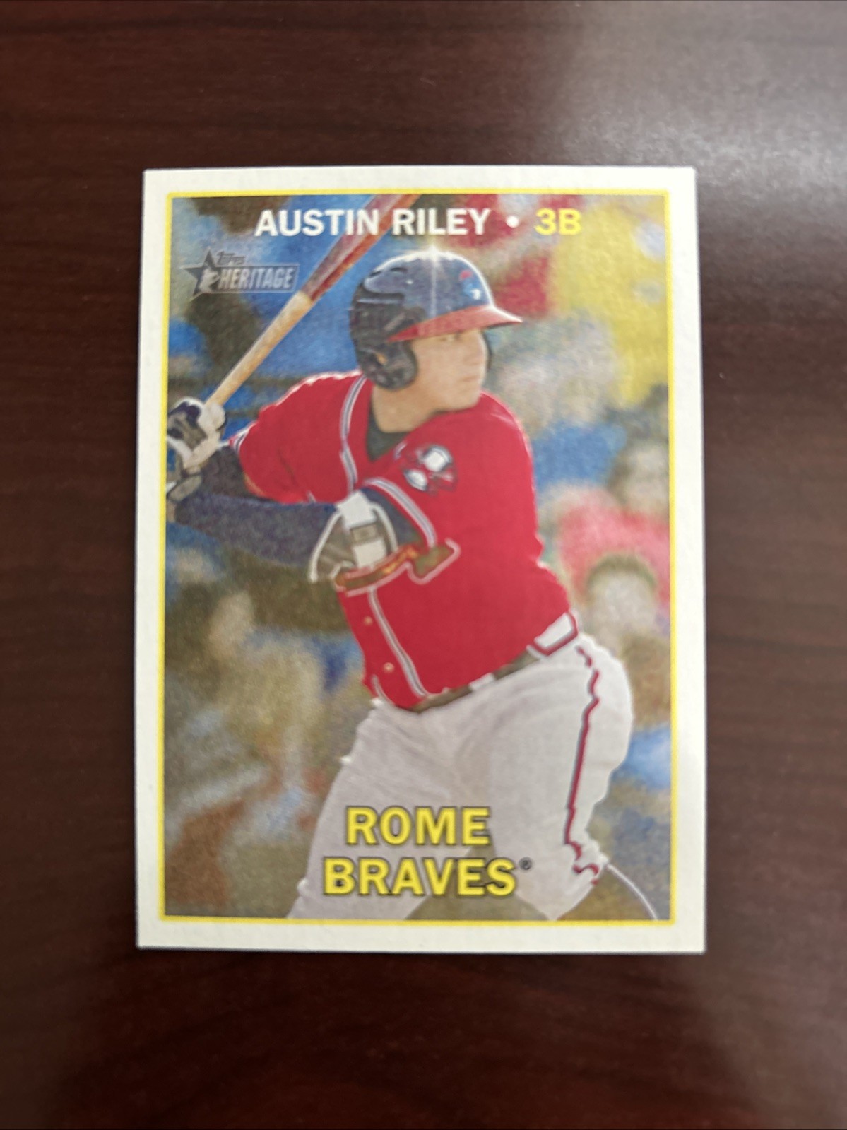 2016 Topps Heritage Minor League Edition Austin Riley #69 *Mint*