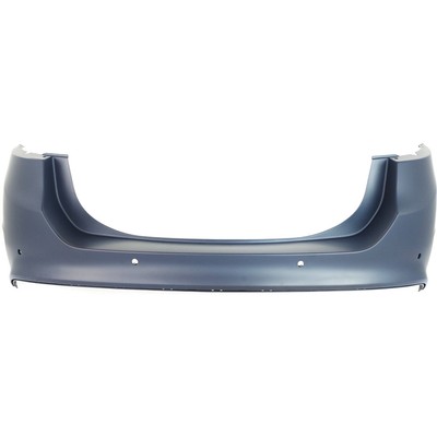 Bumper Cover For 2013 2014 2015 2016 2017 Ford Fusion Rear Primed w/Sensor Holes
