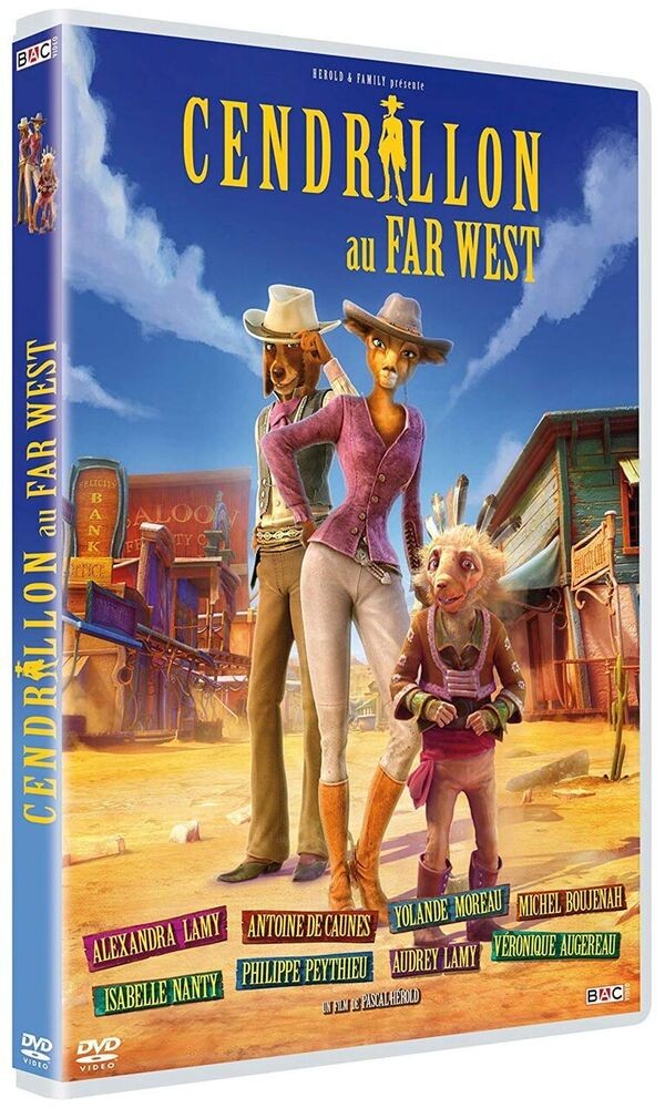 Cendrillon au far west Blu-ray FR Import New Sealed