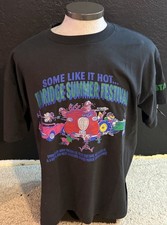 Vintage Eldridge Summer Festival Rare Staff T-Shirt Size XL Some Like It Hot!