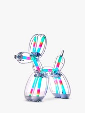 Lexon x Jeff Koons Decorative LED Dimmable Balloon Dog Light - Clear/Multi A