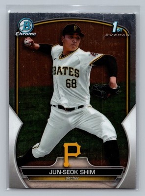 2023 Bowman Chrome #BCP-153 Jun-Seok Shim Prospects