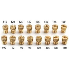 16 Pcs Motorcycle Carburetor Carb Main Jet Kit For PWK OKO CVK 90-150 92