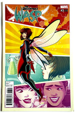 UNSTOPPABLE WASP #3 PAULINA GANUCHEAU 1:25 VARIANT 2017 MARVEL COMICS NM
