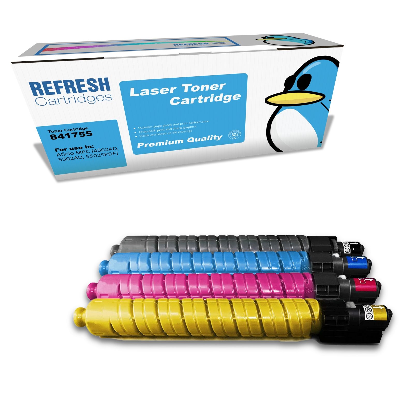 Refresh Cartridges Value Pack 842020 / 23 / 22 / 21 Toners For Ricoh Printers