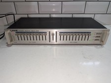 LAKE Stereo Graphic Equalizer HE-2000 Vintage Rare 10 Band Equalizer Read 
