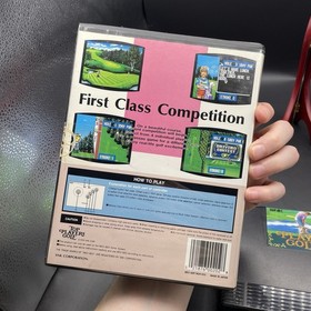 Top Player's Golf (Neo Geo, 1994) Complete In Box CIB SNK 62 Mega NGH-003