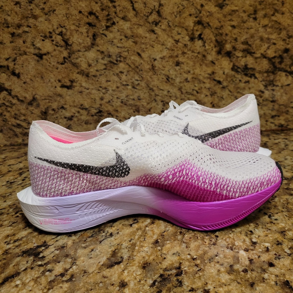 Nike ZoomX Vaporfly Next% 3 White Vivid Purple DV4129-104