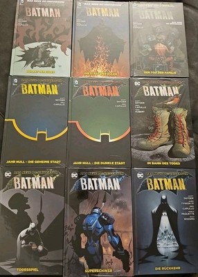 BATMAN PAPERBACK HC 1+2+3+4+5+6+7+8+9 - NEUE DC-UNIVERSUM PANINI 2013-2017 H3