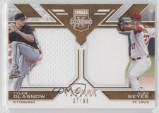 2016 Panini Elite Extra Edition Holo Gold 7/99 Tyler Glasnow Alex Reyes 0s3