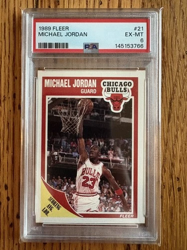 Jordan 1989 Fleer Jordan #21