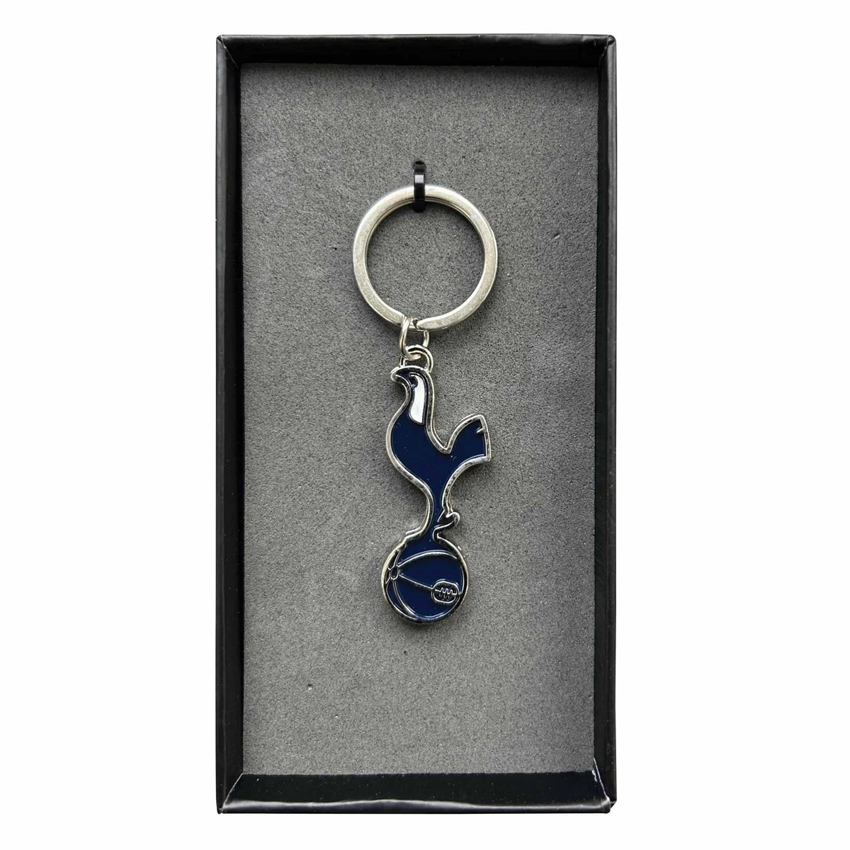 TOTTENHAM FC KEYRING - EXECUTIVE METAL CREST KEYCHAIN KEYRING