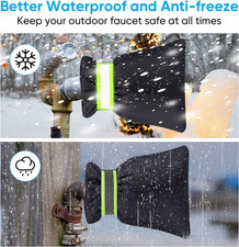 2Pack Outdoor Faucet Covers for Winter - Pro 6.7" W X 8.3" H Outdoor Water Fa...