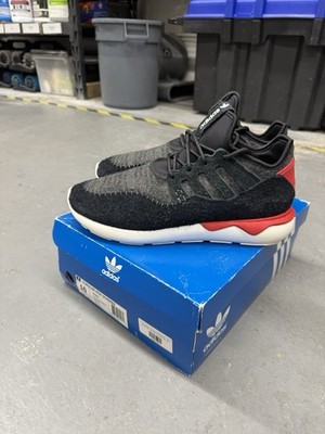 Adidas Tubular Moc Runner Men s Size 10 Black/Tomato/White