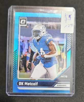 Panini Donruss Optic 2024 DK Metcalf Aqua Prizm #181 Seahawks /299