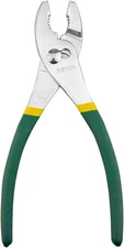 8 Inch Slip Joint Pliers, Ergonomic Anti-slip Handle for Comfortable Green 