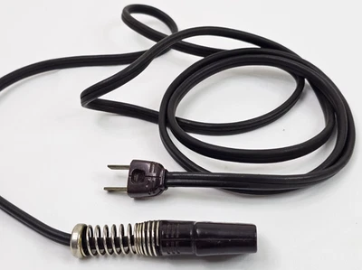 Vtg UL Underwriters Old Style 10A 250V Power Cord w Locking Screw Retaining Plug - Image 1 of 4