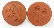 Vintage Rycraft Ceramic & Terra Cotta Cookie Stamps