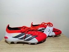 Adidas Predator 26 Elite FG soccer cleats red white black JS0433 NWOB size 5.5
