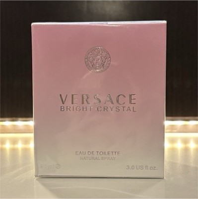 Versace Bright Crystal Eau de Toilette Spray 3.0 US fl oz Regular Size