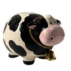 OBO 💵🐮💲CHA CHING 💵🐮MOO MOO 🐮 SOOOOO ADORABLE CUTE Cow Piggy Bank🐮CASH COW — photo 3