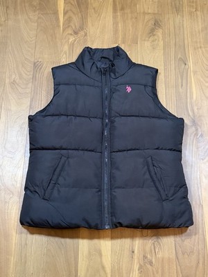 POLO RALPH LAUREN Packable Down Vest Polo Black Size Large NWT