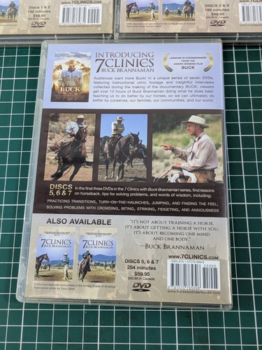 7 Kliniken mit Buck Brannaman Die komplette DVD Serie 7 Disc Set - Bild 7 von 16